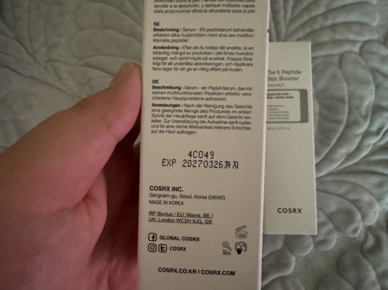 Cos-rx peptide serum image indicator(4)