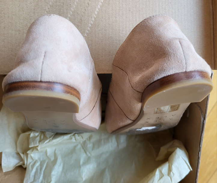 ❣️ New Alex + Alex Light Pink Suede Loafers Women's Size 6 image indicator(2)