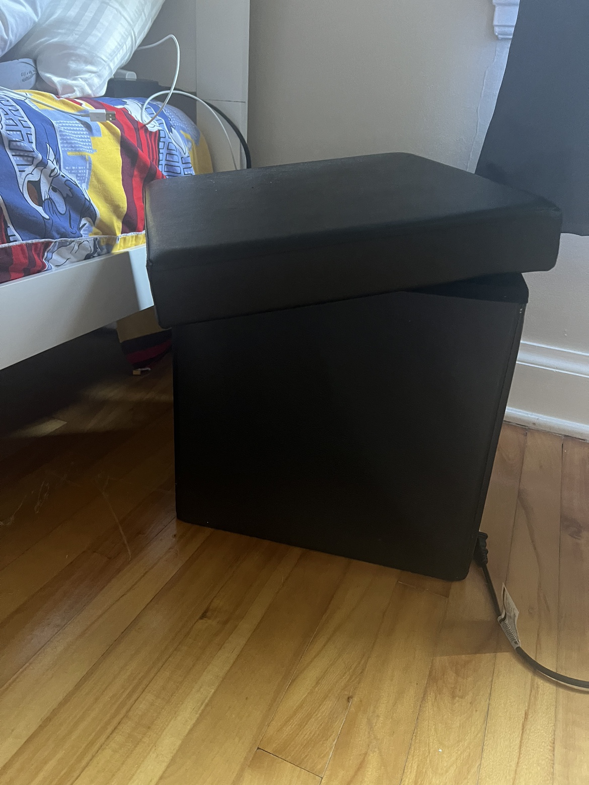 Black Storage Cube - photo 2