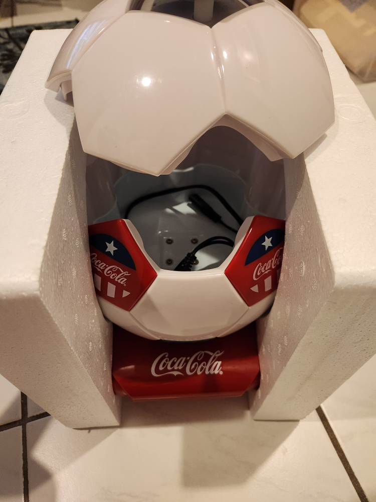Coca-Cola Soccer Ball Cooler - photo 2