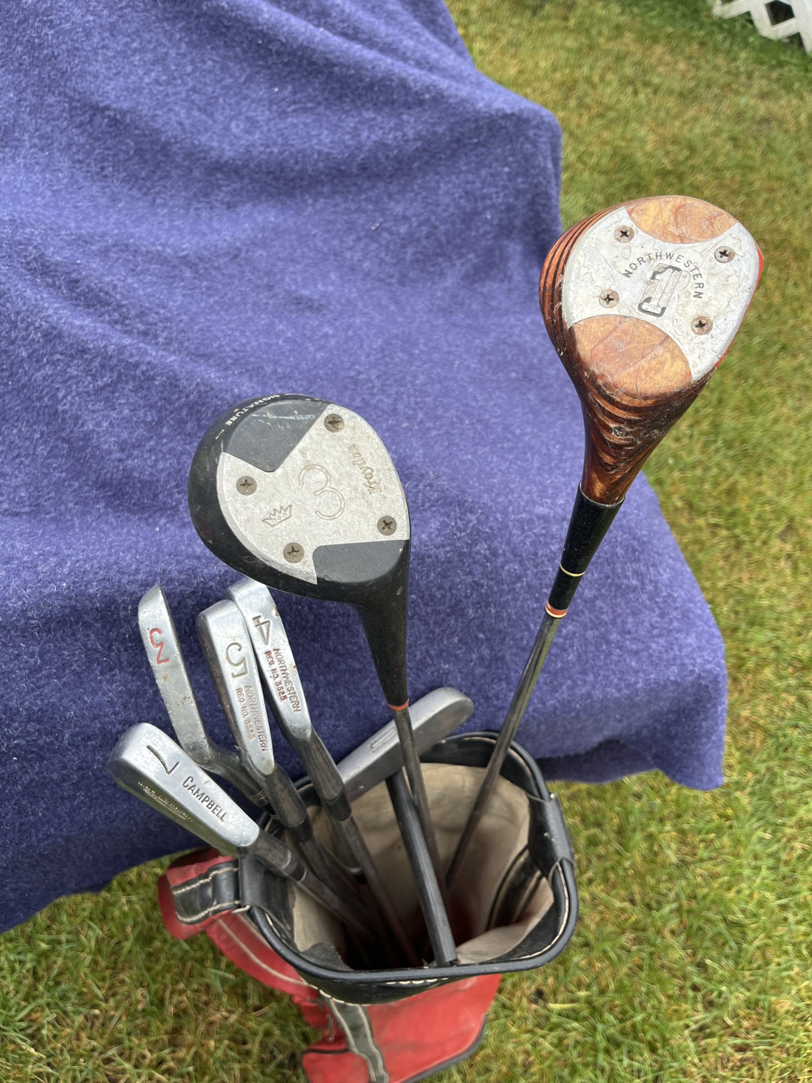 Golf bag & golf clubs - photo 2