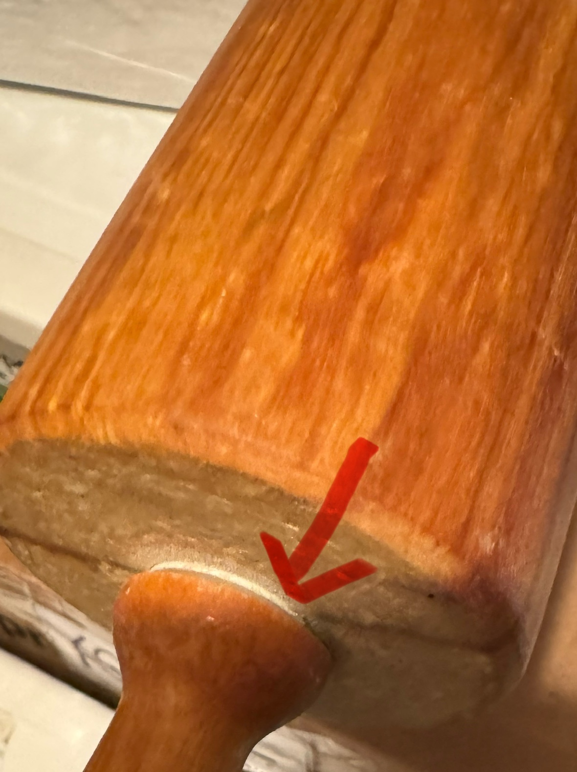 Extra large rolling pin - photo 3