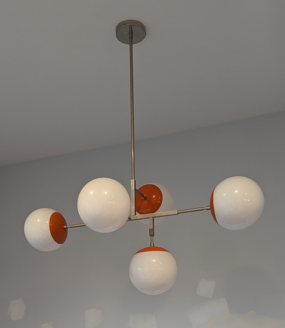 Mid Century Modern Chandelier - photo 2