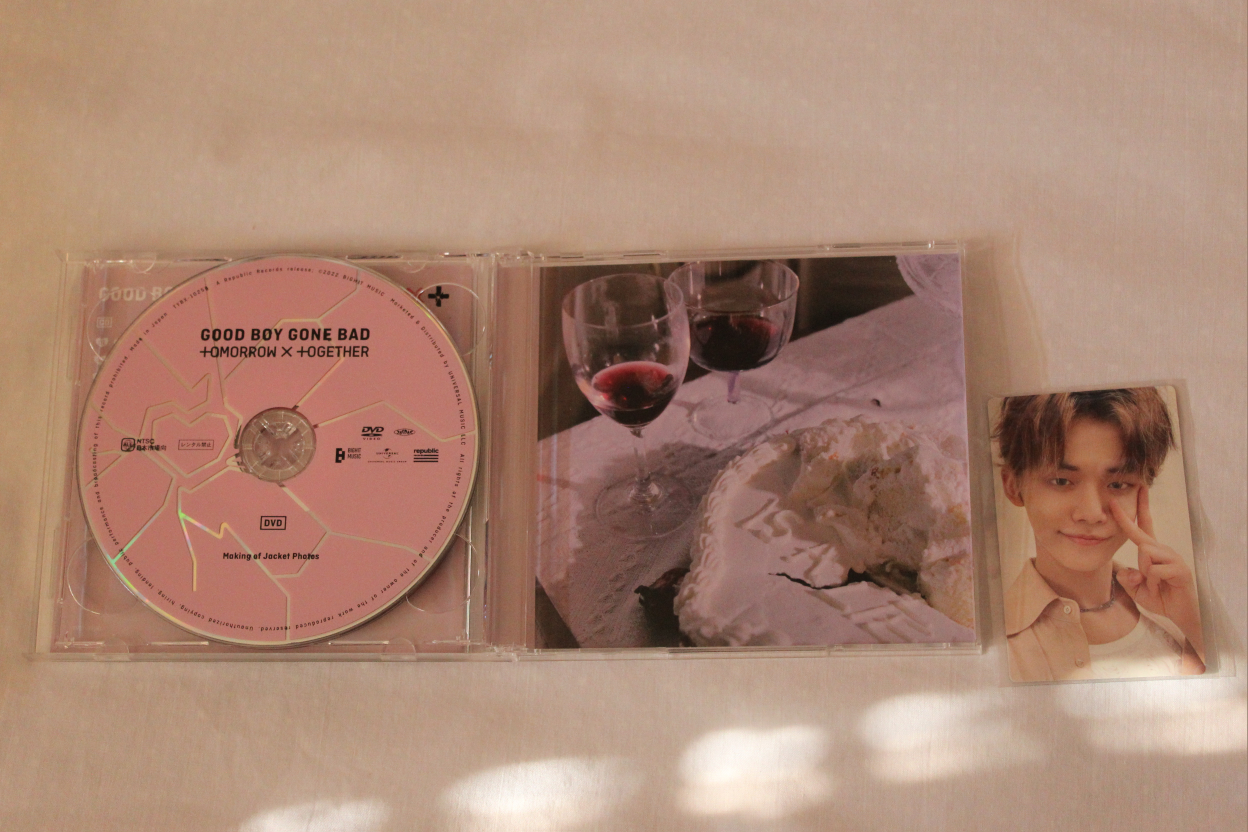 KPOP TXT Good Boy Gone Bad CD Version B+ Photocard - photo 4