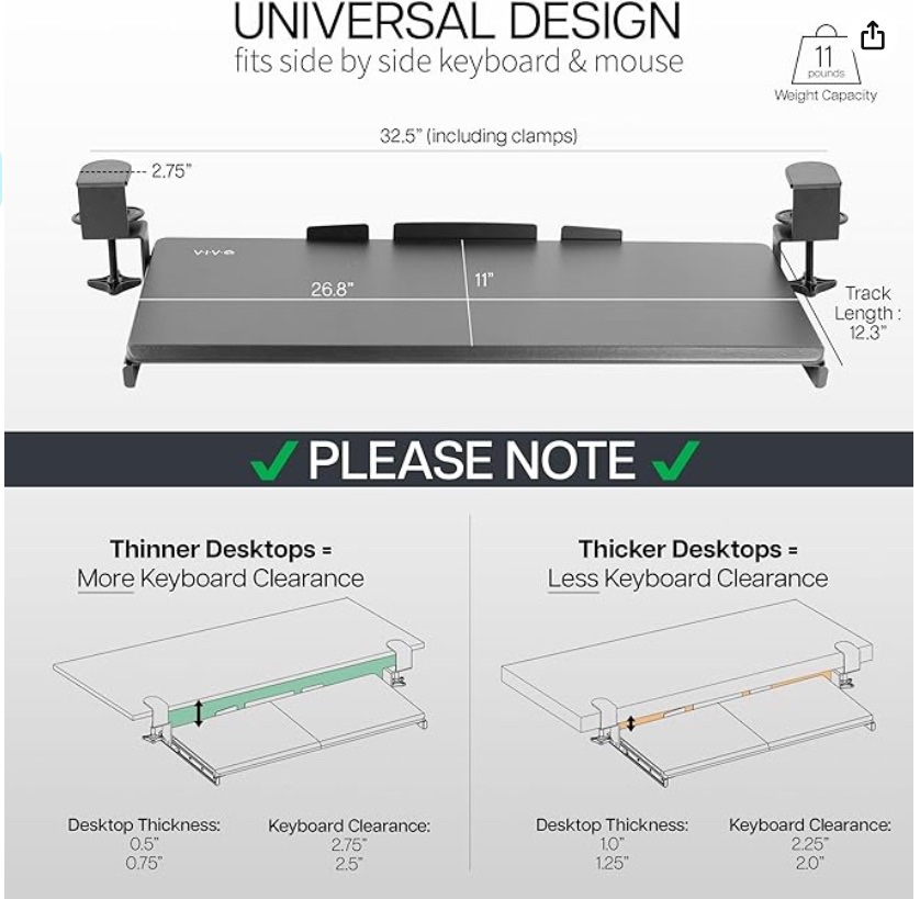 Keyboard Tray - photo 3