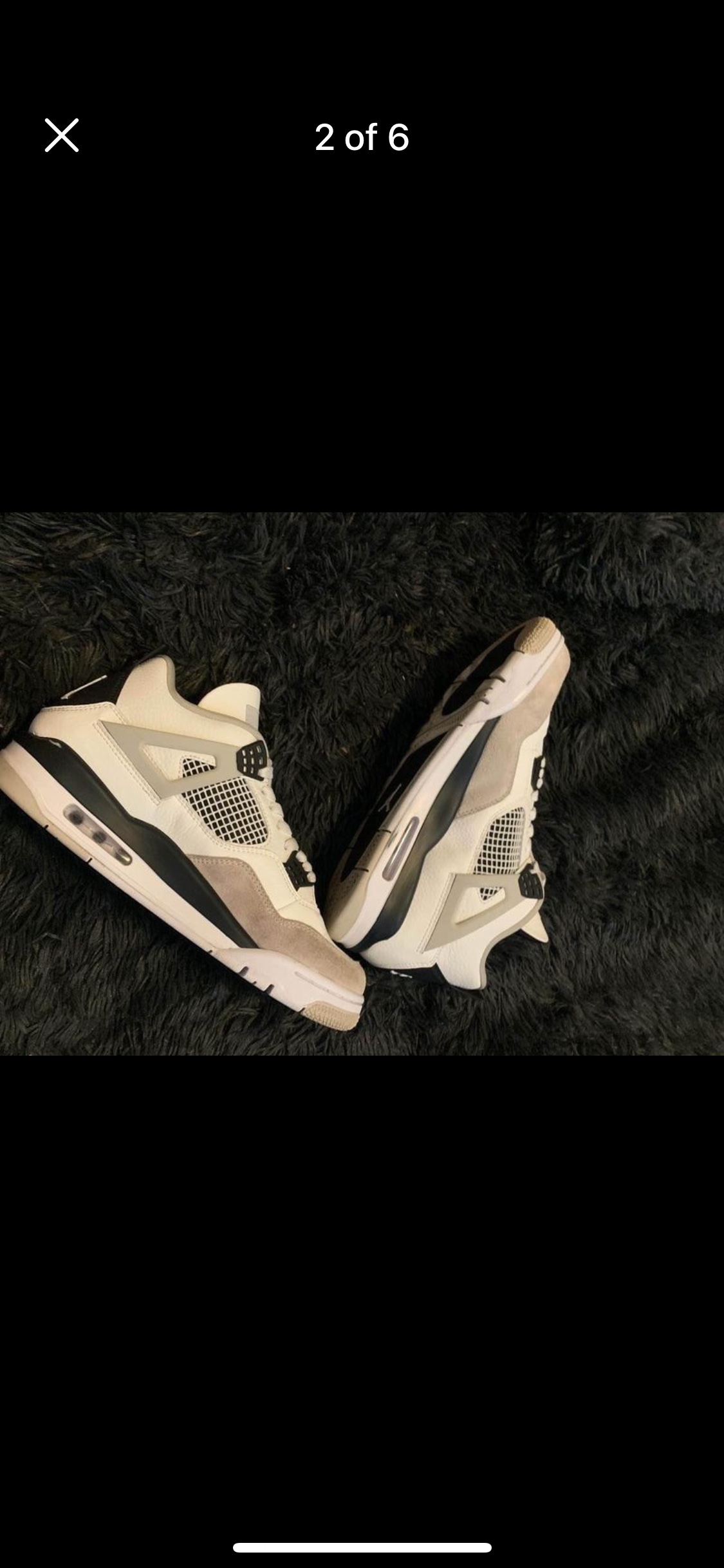 Nike air Jordan 4 Military black - photo 2