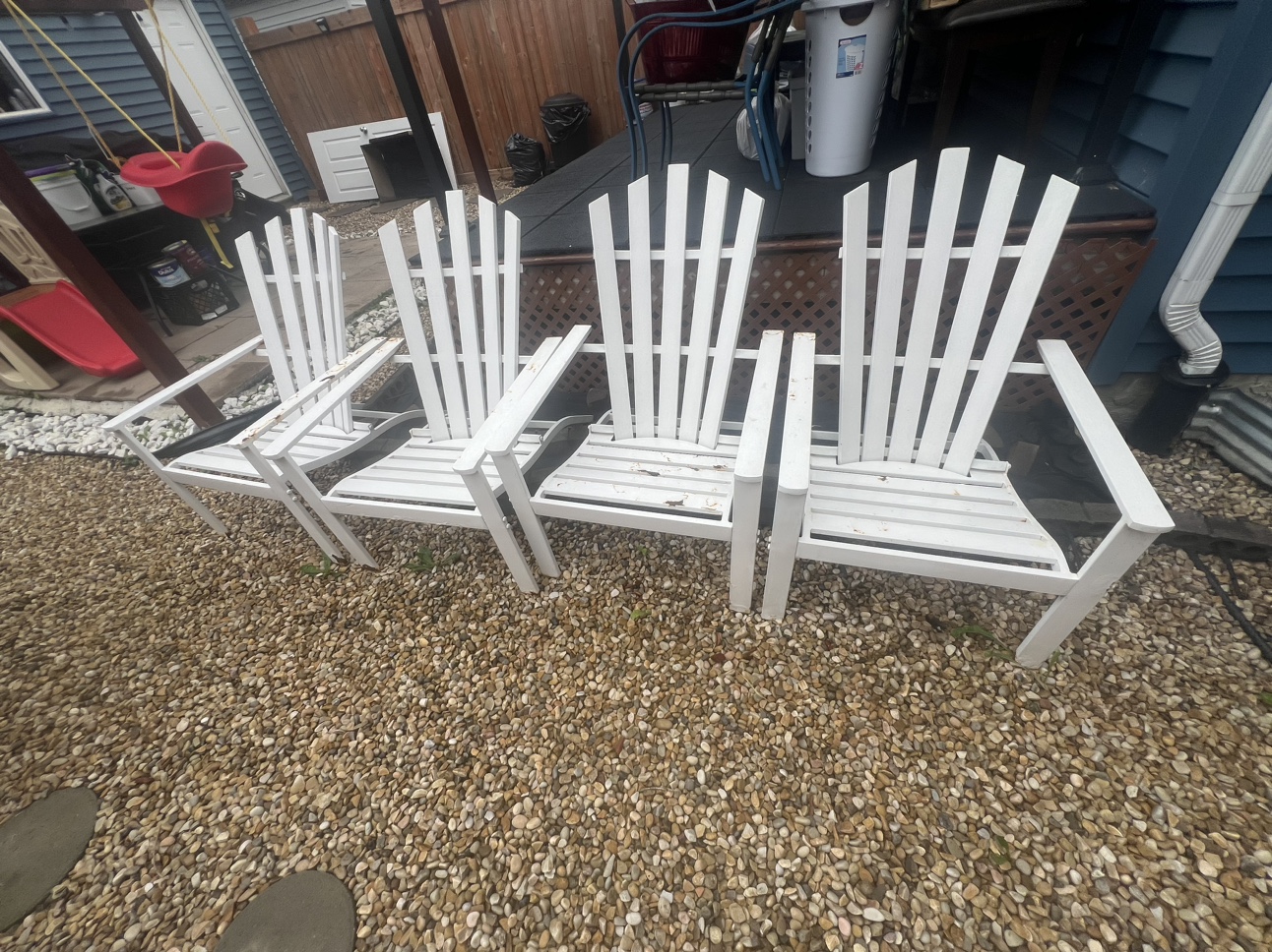 4 Metal Adirondack Chair