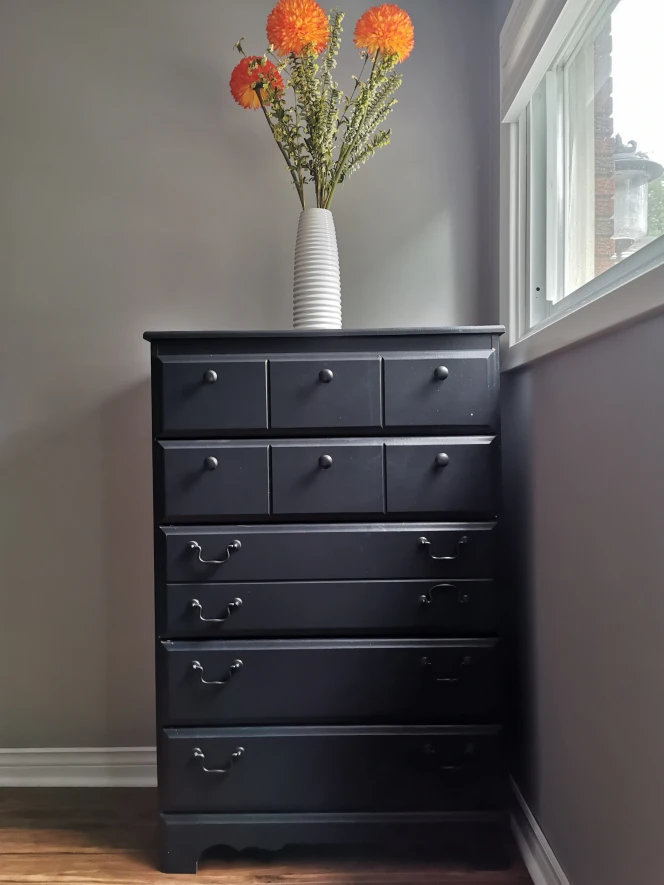 Solid wood dresser