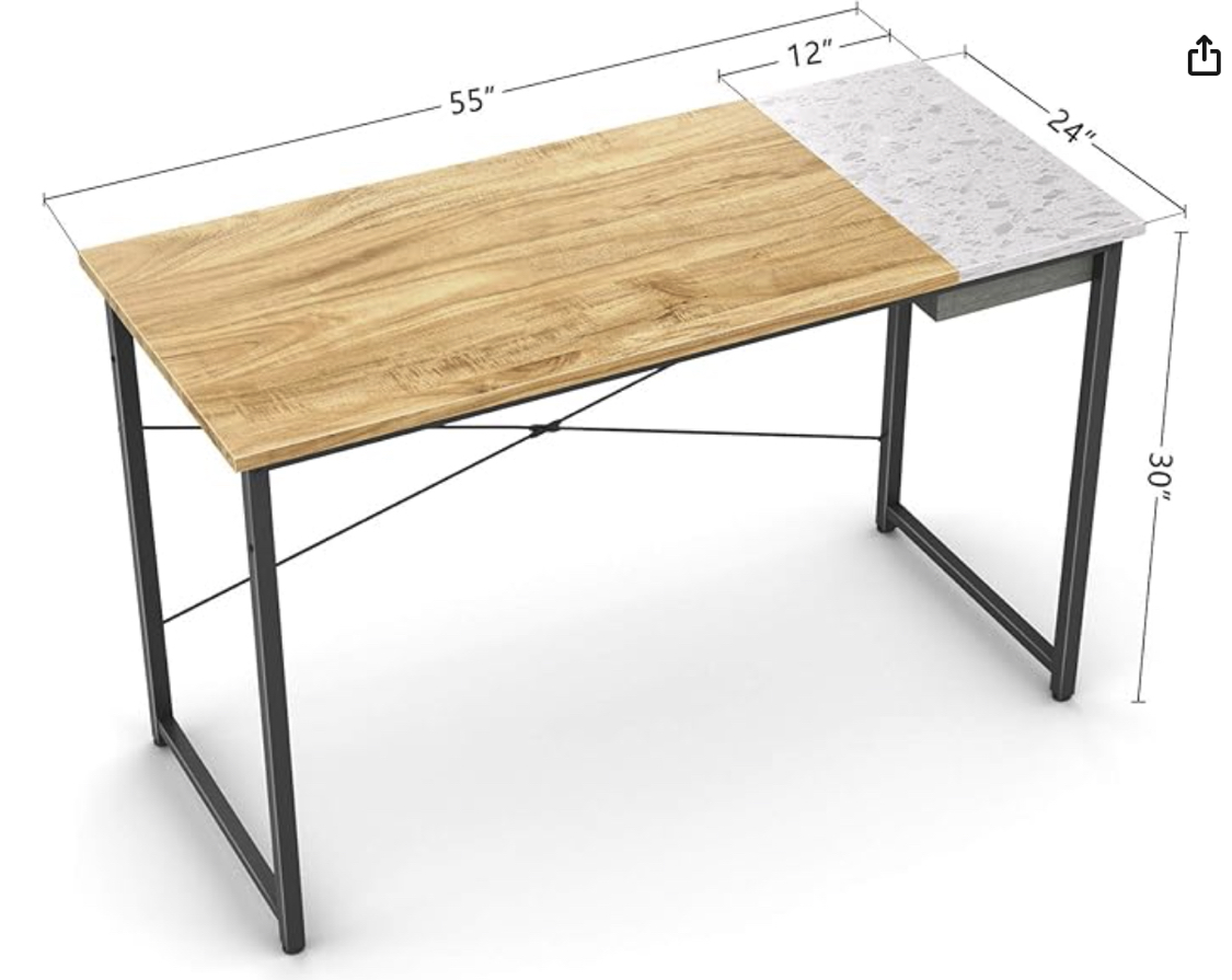 55” desk - photo 2
