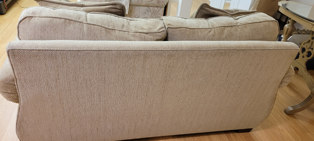 Beige Loveseat - photo 3