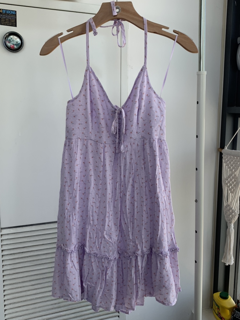 Hollister Floral Halter Dress thumbnail