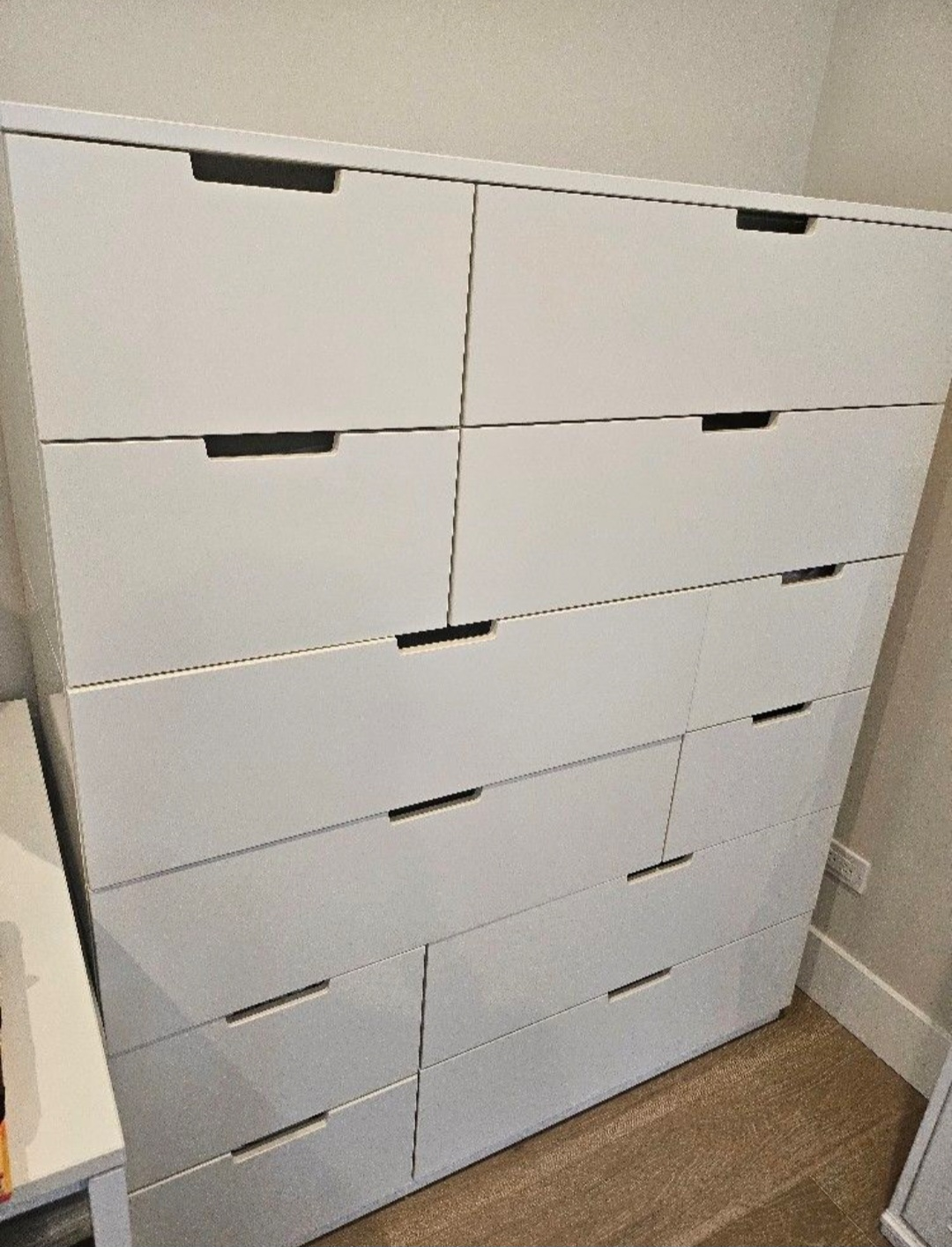 White Dresser with 12 drawers - photo 3