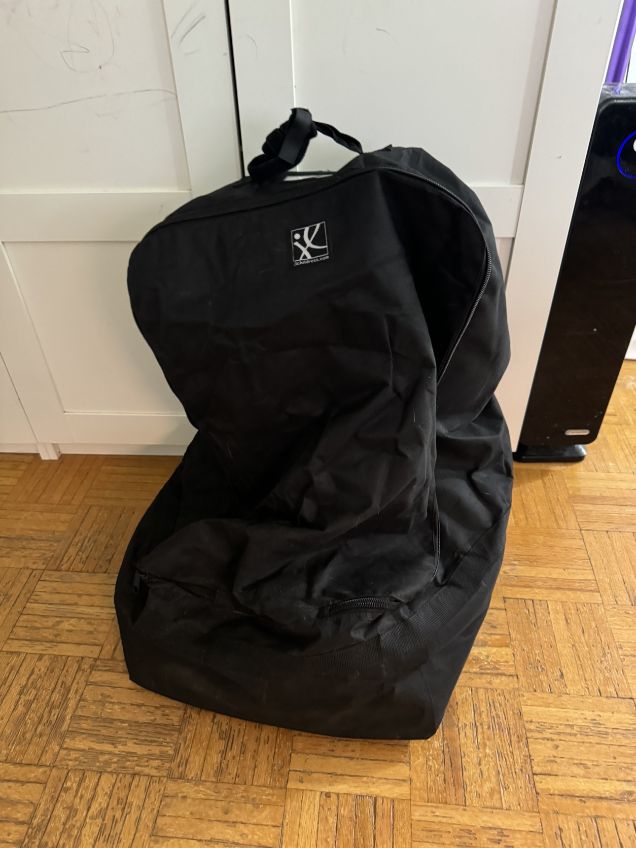 Used Padded Backpack Car Seat Travel Bag