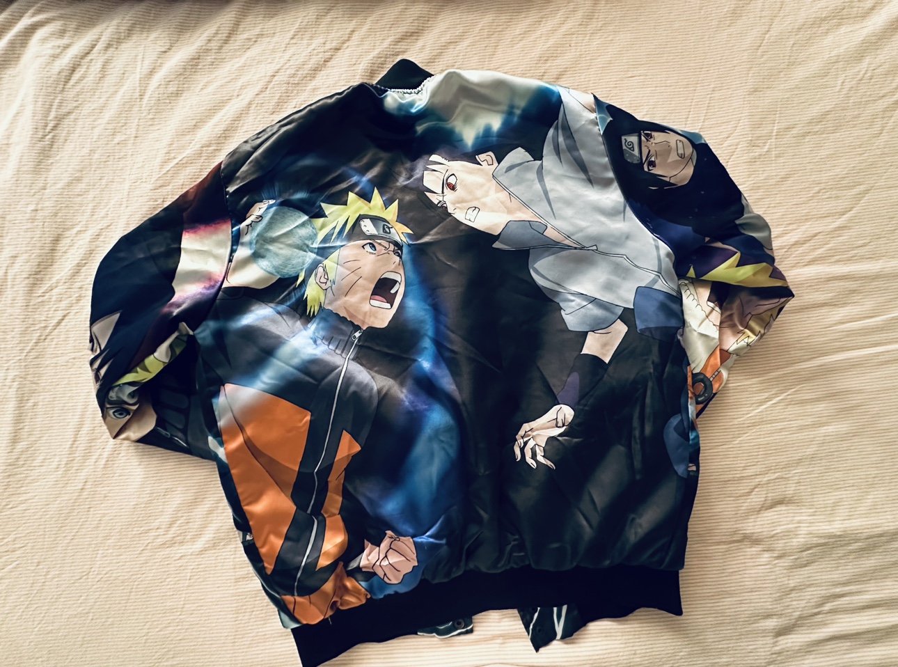 Naruto vs Sasuke Bomber Jacket image indicator(2)