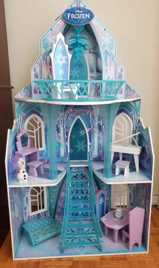 Disney Frozen Dollhouse- wooden includes furniture thumbnail