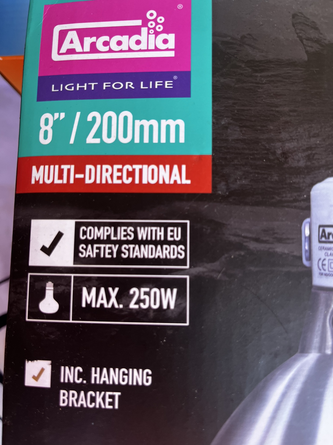 Arcadia Ceramic Reflector Clamp Lamp E26 - photo 4