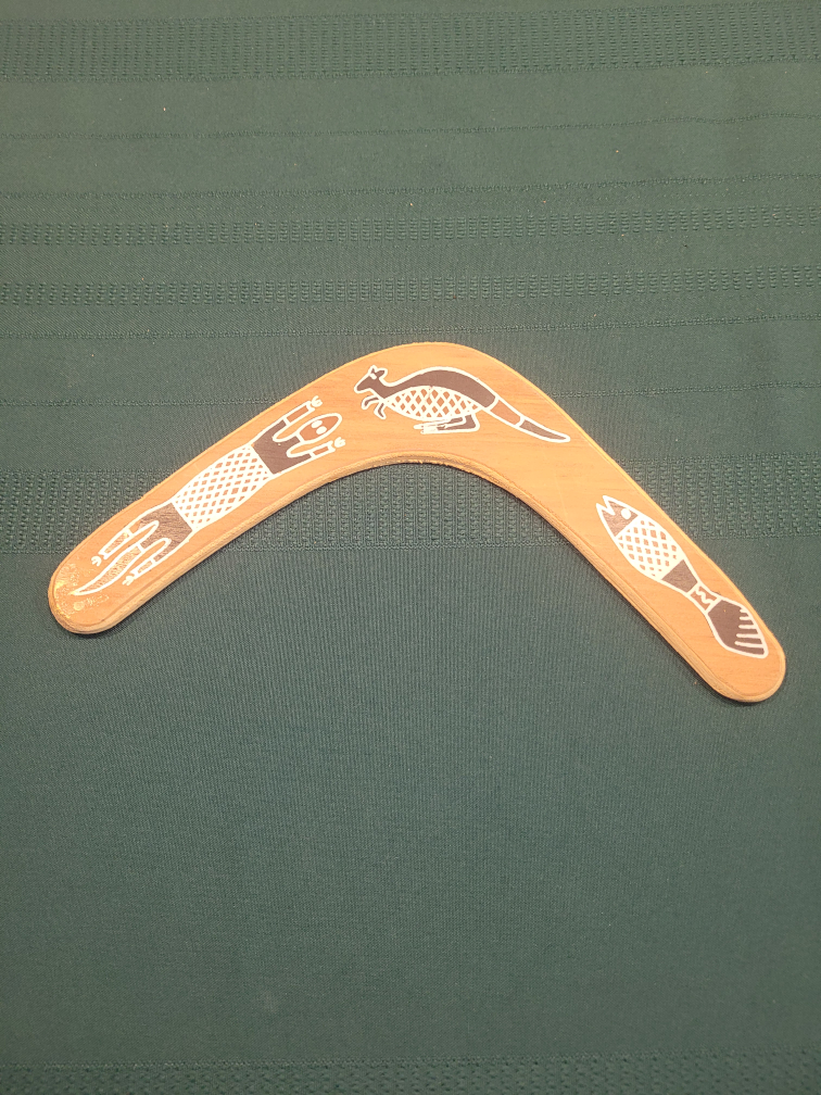 Wooden Boomerang