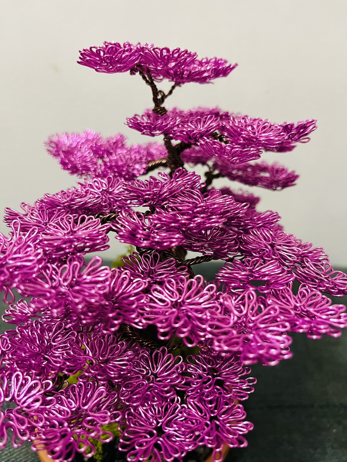 CHERRY BLOSSOM WIRE BONSAI TREE image indicator(7)