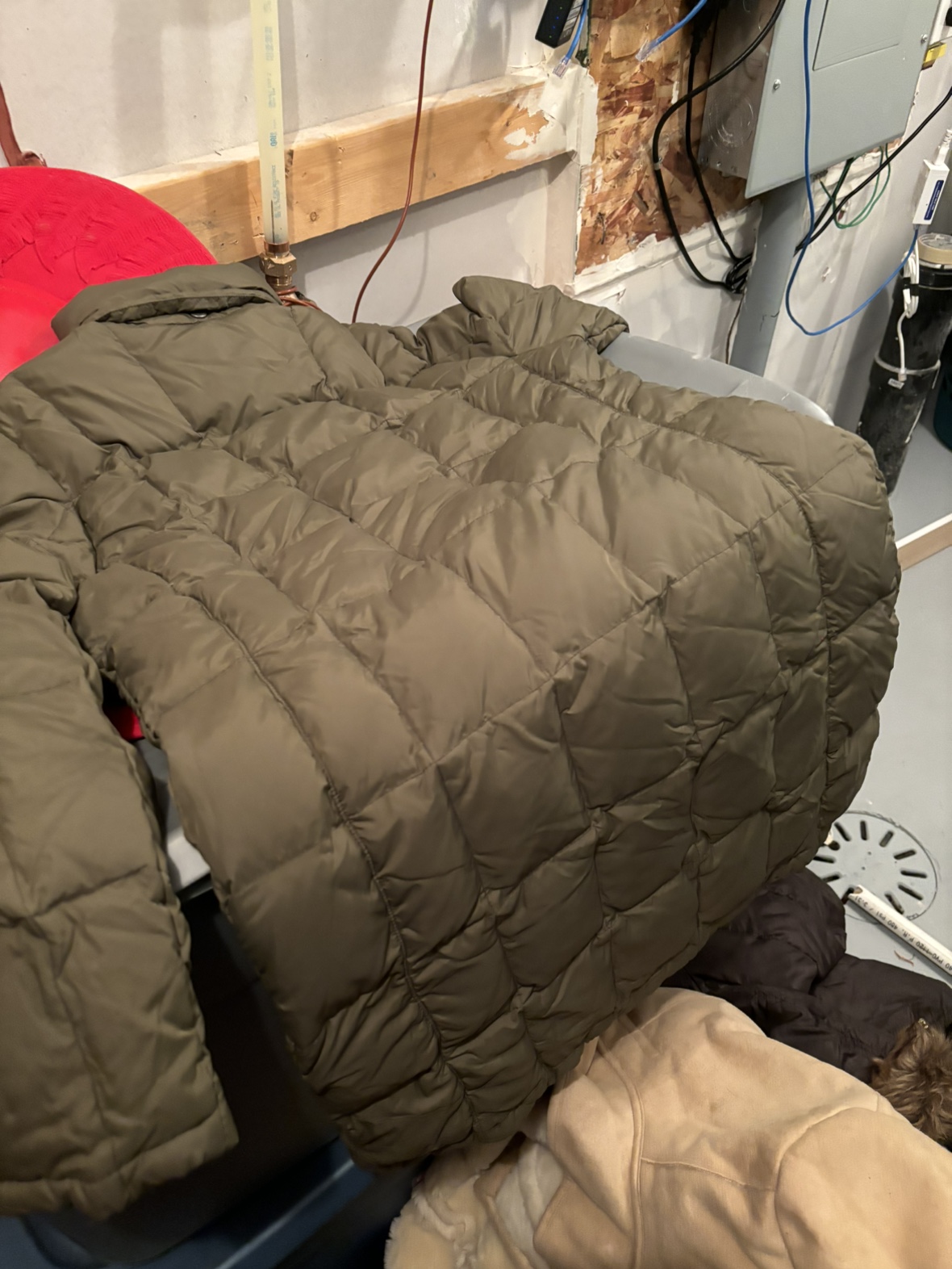 Women's Green Puffer Jacket - photo 2