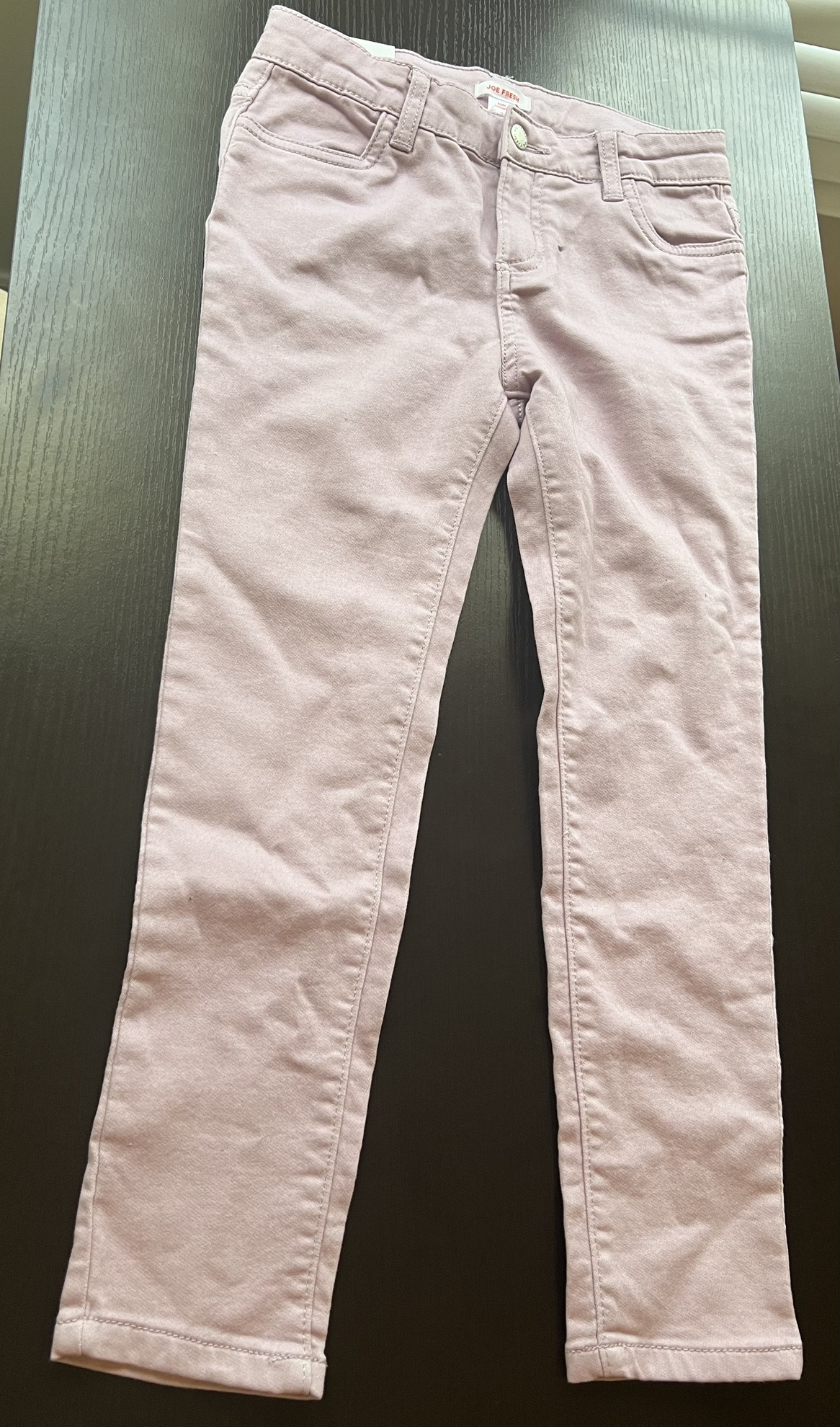 Girls Light Purple Jeans Pants image indicator(5)