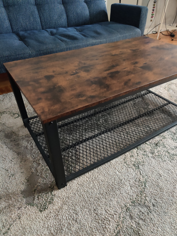 Wood Top Coffee Table