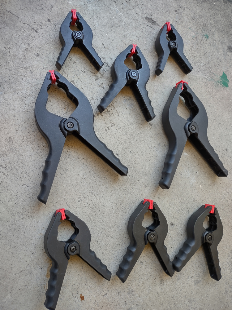 JOBMATE Spring Clamps / Vices with Bag - 8 pieces image indicator(3)