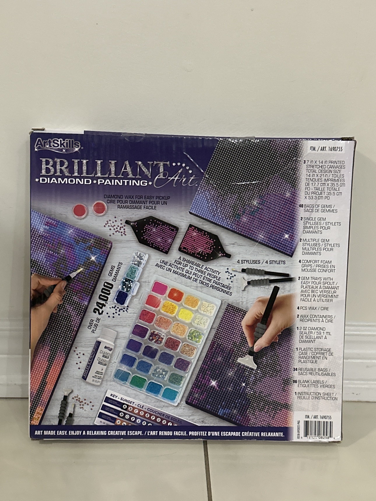 Brilliant art diamond painting - photo 2
