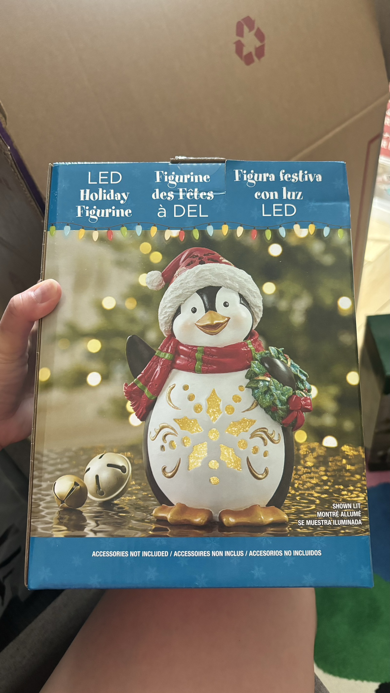 LED Penguin Holiday Figurine thumbnail