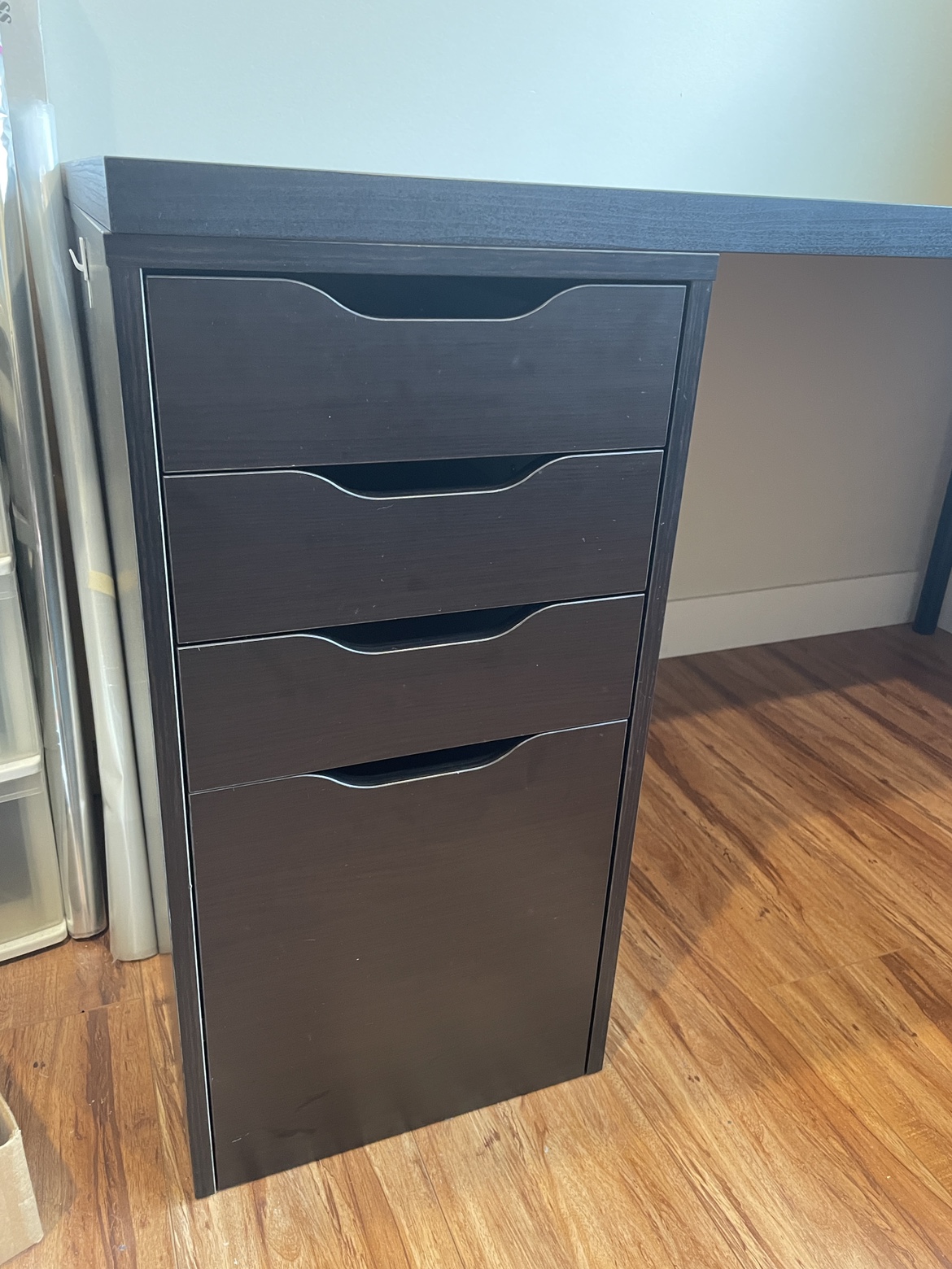 Lagkapten / Alex IKEA Black-brown L desk - photo 4
