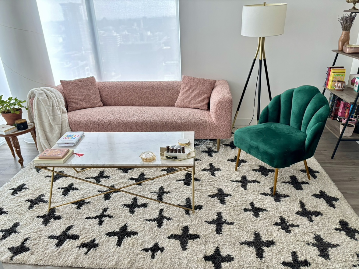 structube marble coffee table - photo 2