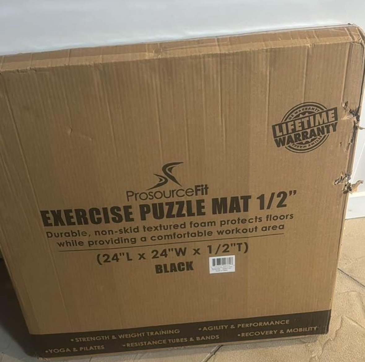 Prosource Fit Exercise Puzzle Mat