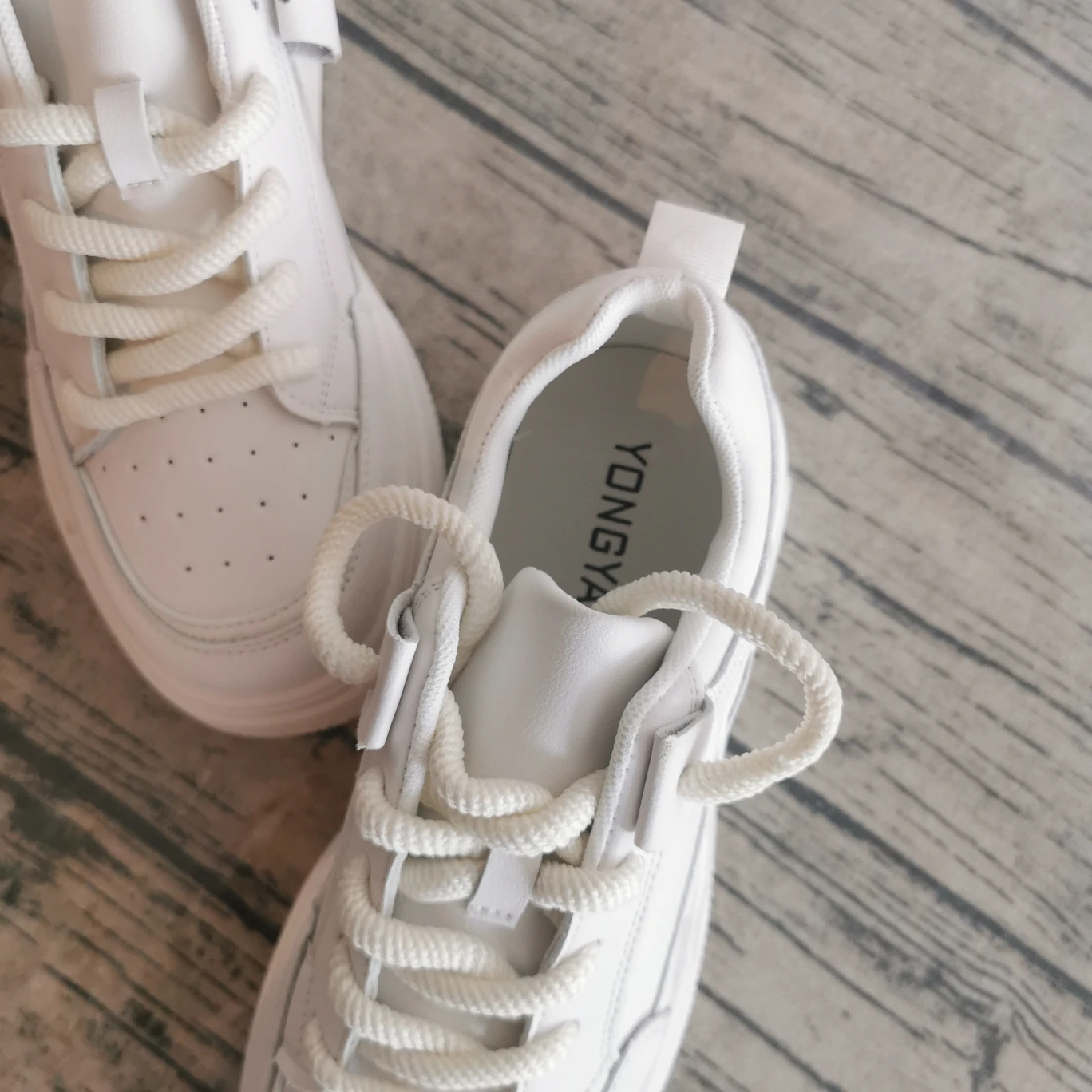 Brand New Leather Sneakers - size 8 image indicator(6)