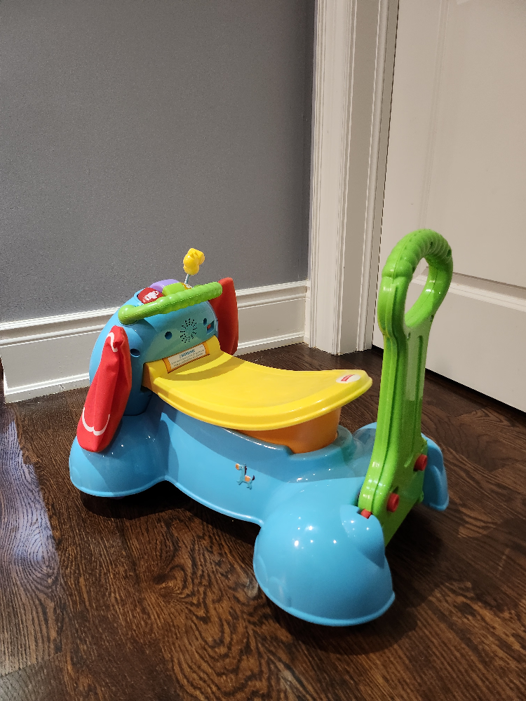 Fisher-Price 3-in-1 Bounce, Stride, Ride Elephant - photo 2