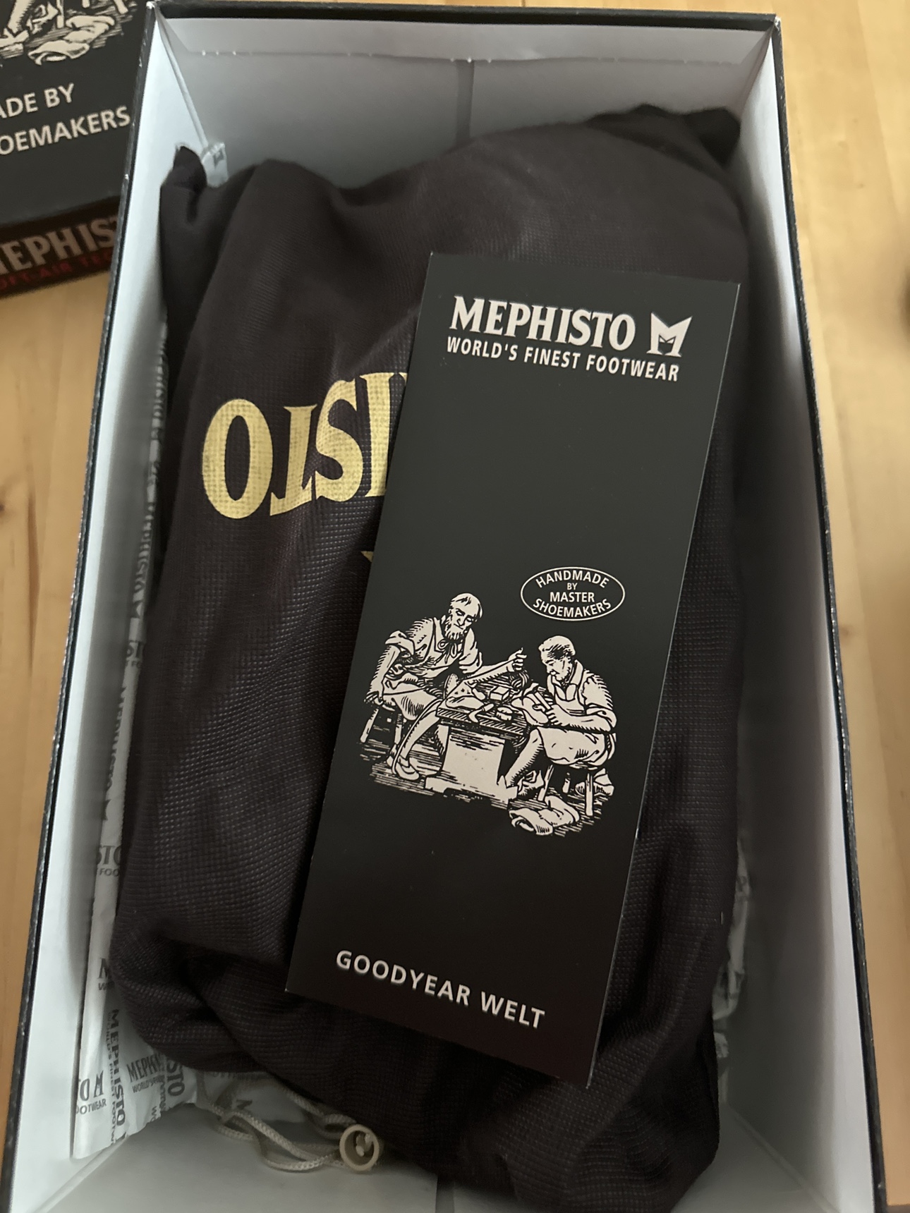 Mephisto Goodyear Welt Red Leather Oxford Shoes image indicator(5)