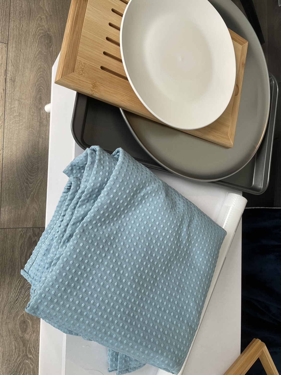 Bamboo Bath Tray, Oven Essentials, chopping board