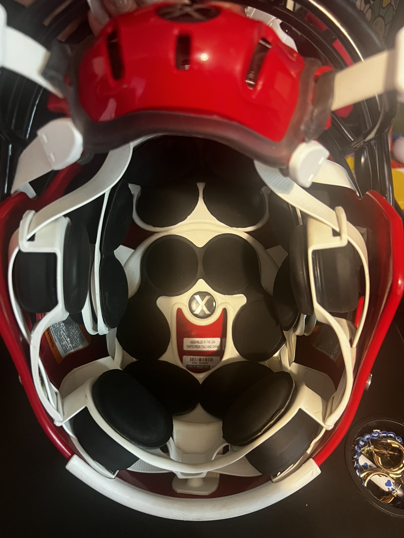 Football helmet - photo 2