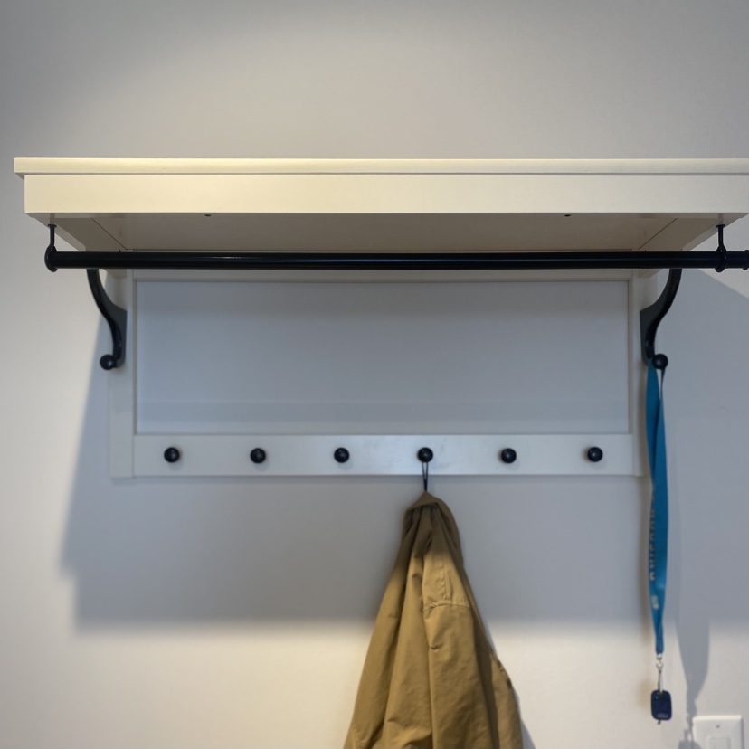 IKEA HEMNES Hat rack - white