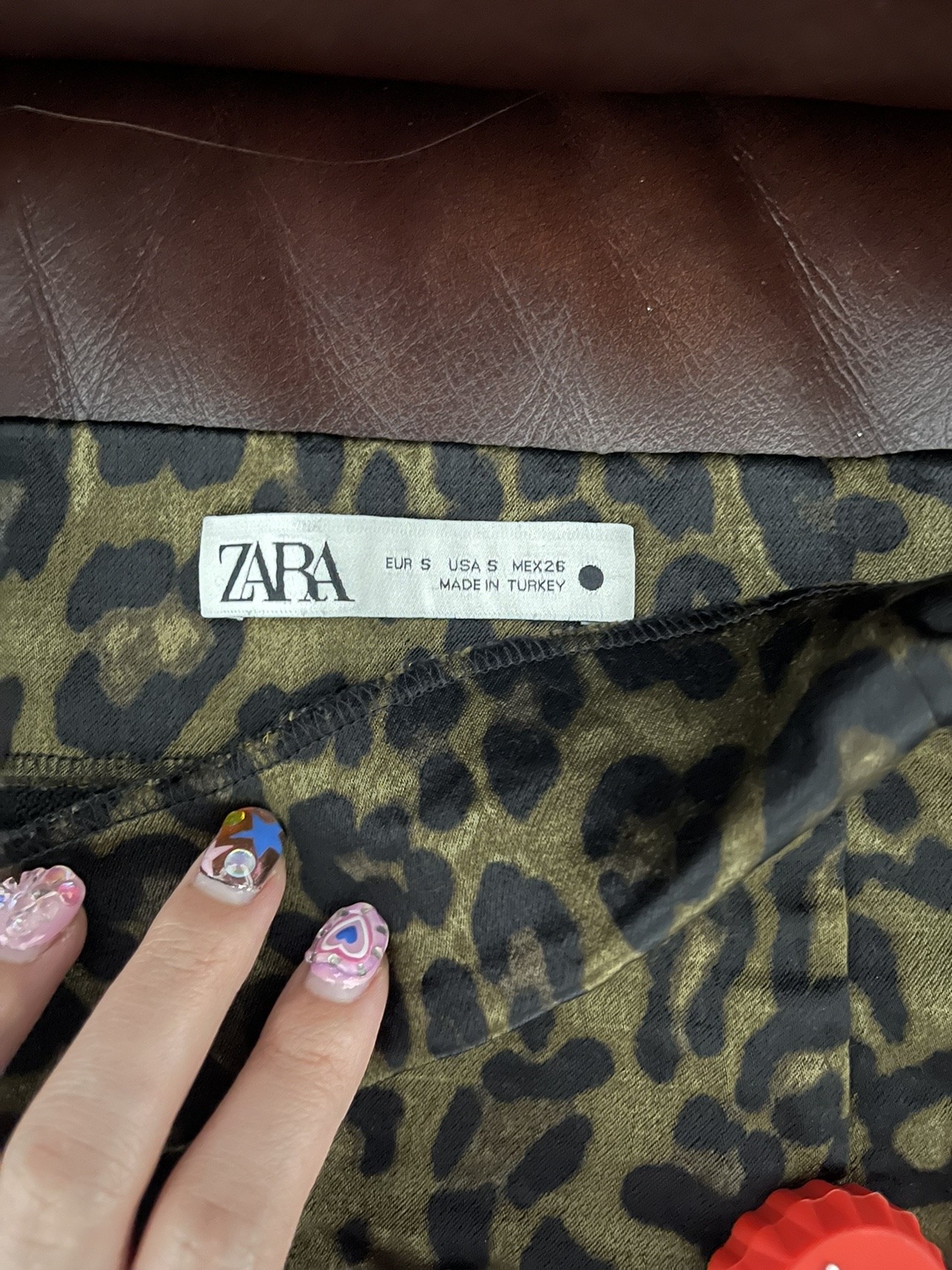 Zara Leopard Print Skirt image indicator(2)