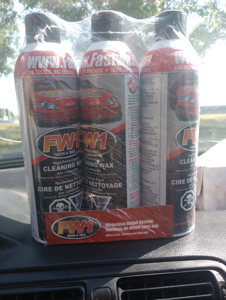 FW1 Wash and wax cleaning