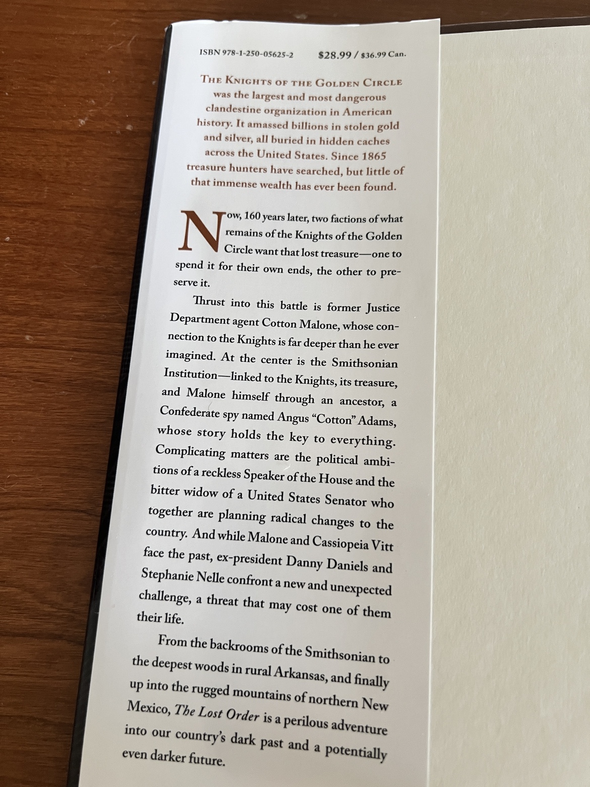 The Lost Order - Steve Berry image indicator(2)