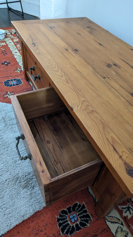 Pottery Barn Ashland Coffee Table - solid wood - photo 2
