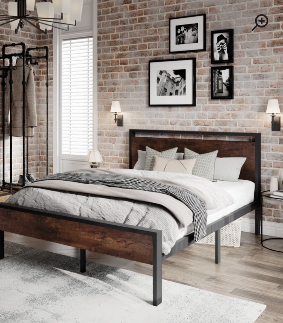 Queen Size  bed + Mattress - photo 2