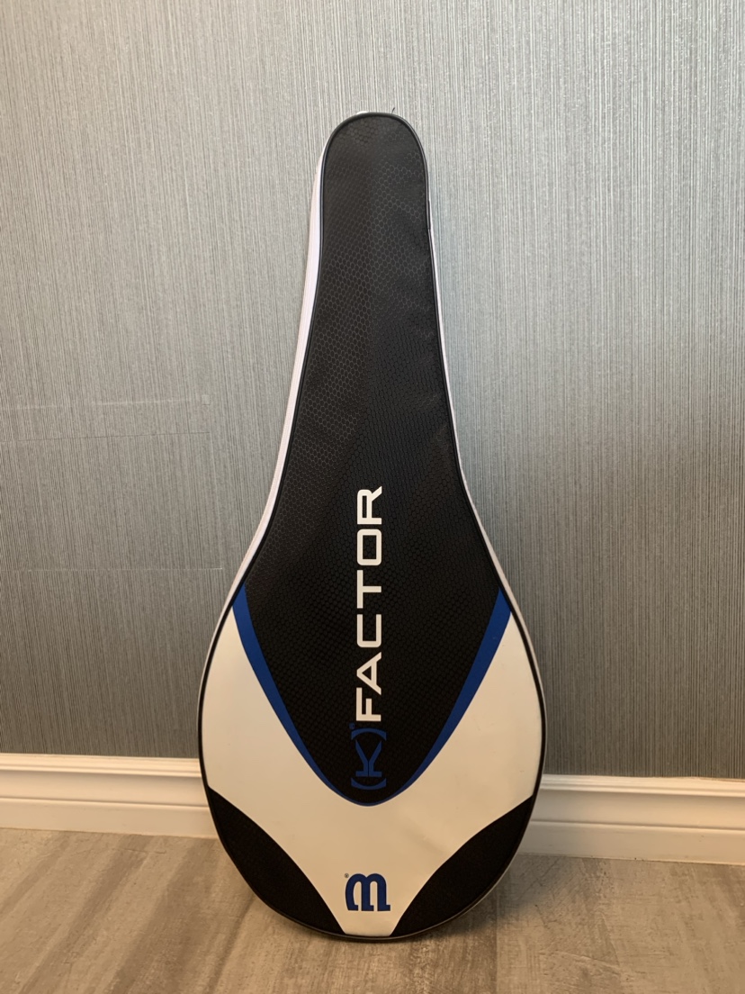 Wilson K-Factor Black Pro Six Tennis Racquet W/Carrying Case thumbnail