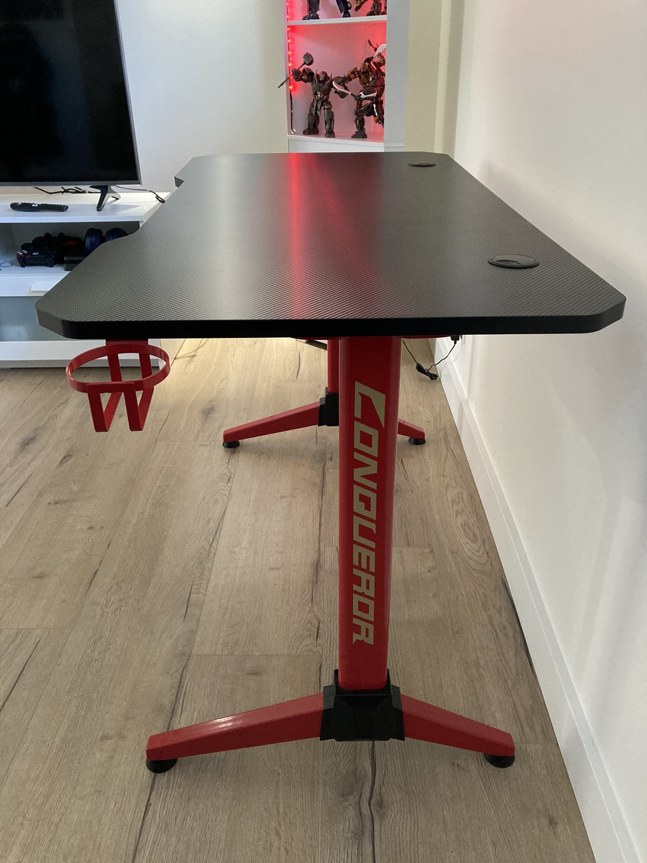 Red Gaming Desk - photo 4