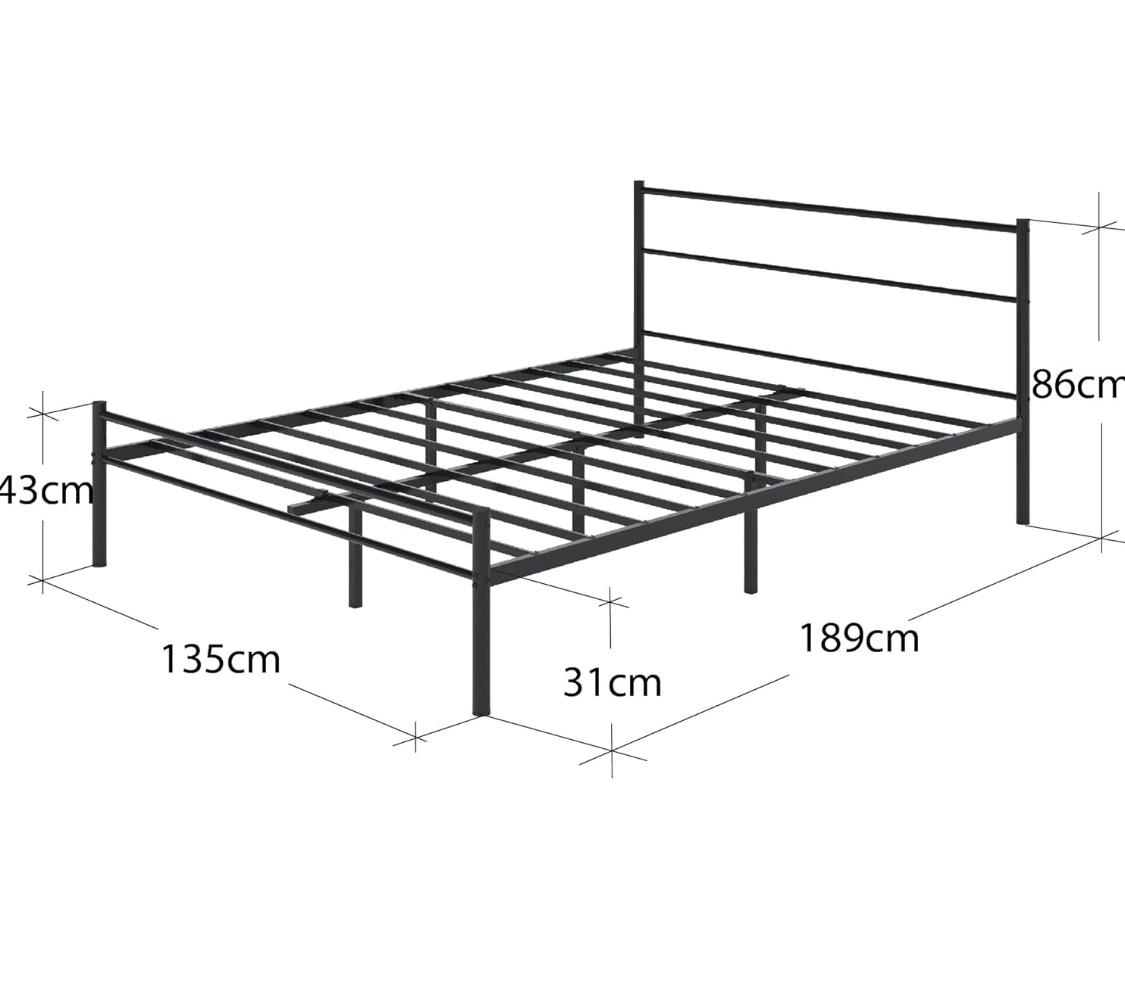Queen Metal Bed Frame