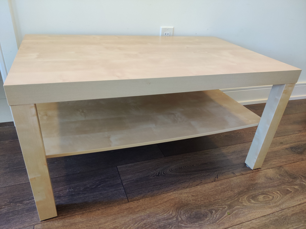 IKEA wooden coffee table