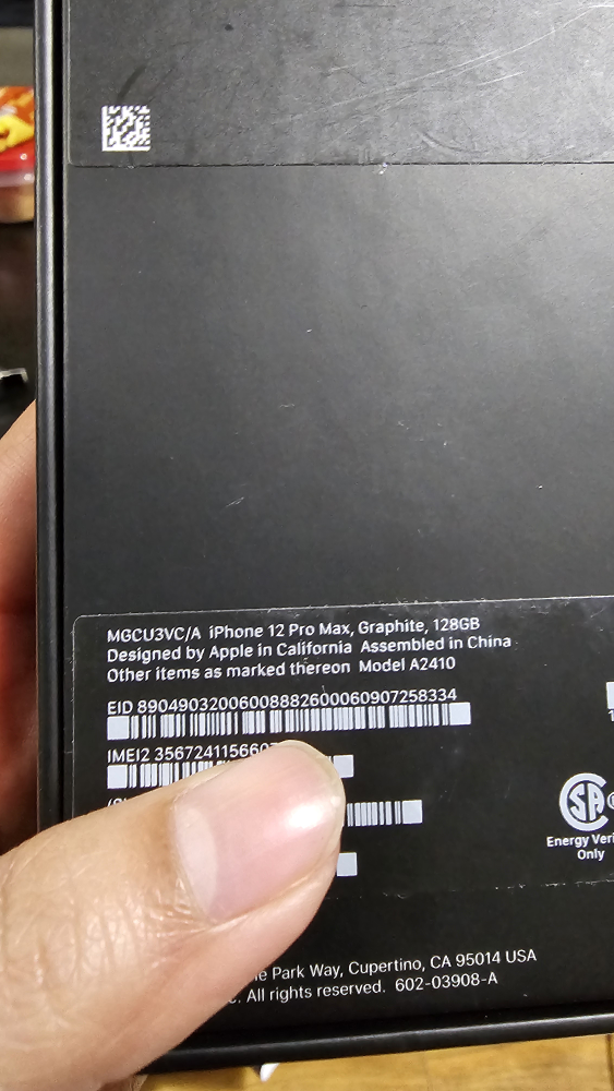 iPhone 12 Pro Max Graphite 128GB - photo 3