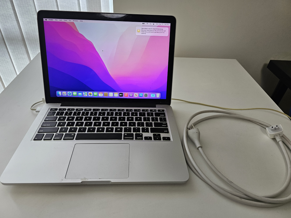 MacBook Pro 13-inch, Early 2015, 8GB, 256GB