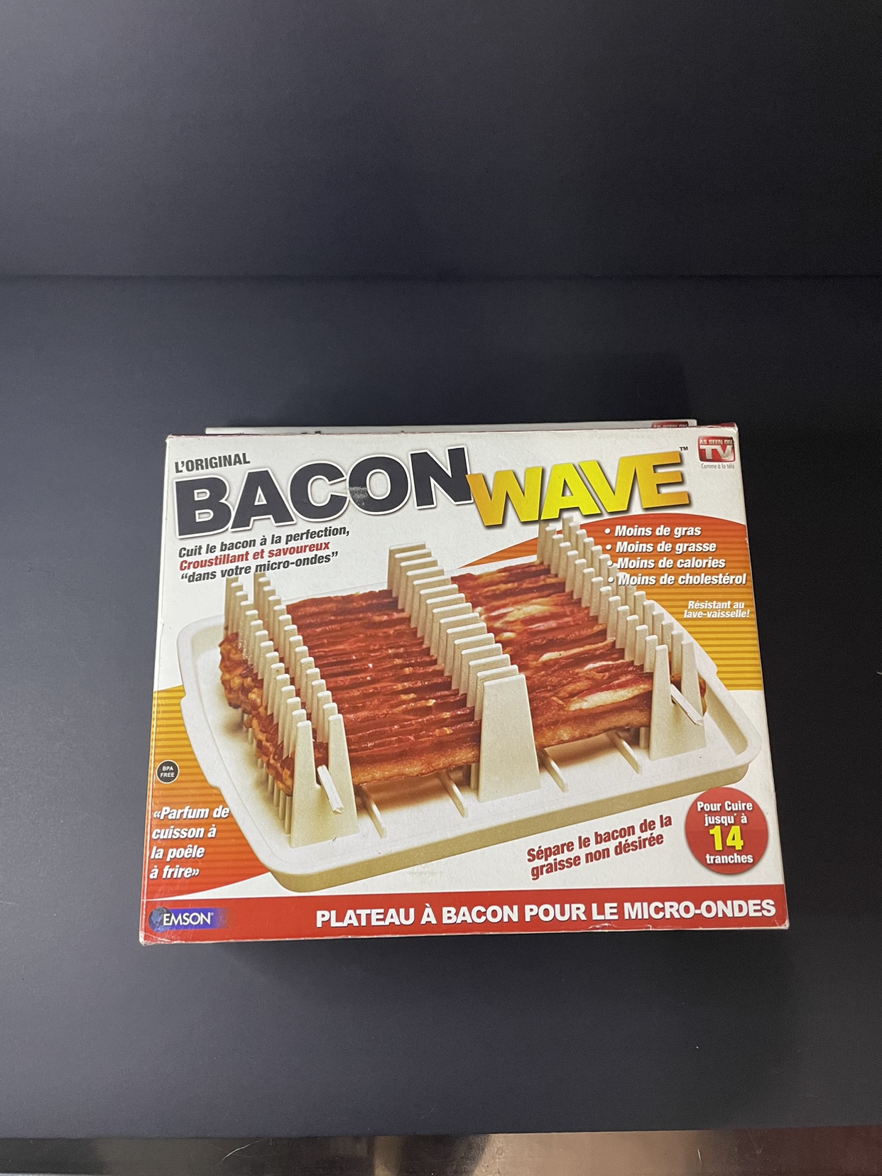 New Baconwave Microwave Bacon Tray