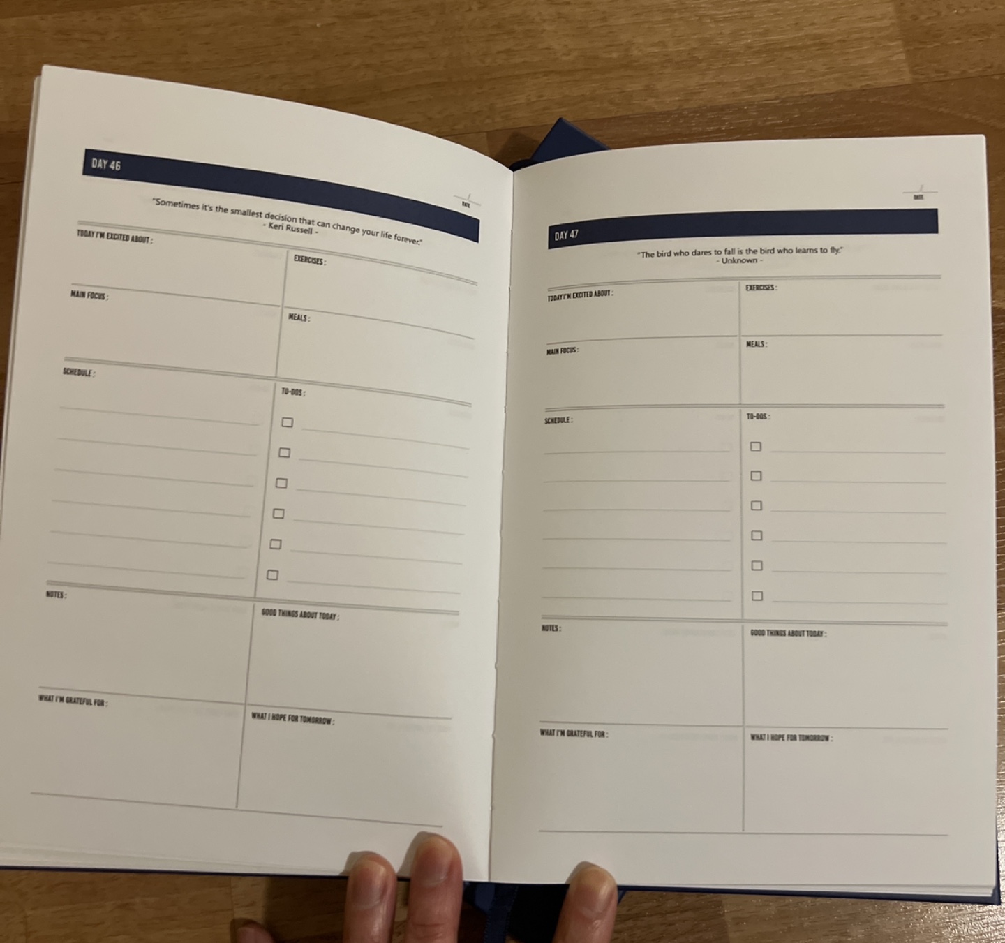 #Freecycle Free Happiness planner hardcover {never used} image indicator(3)